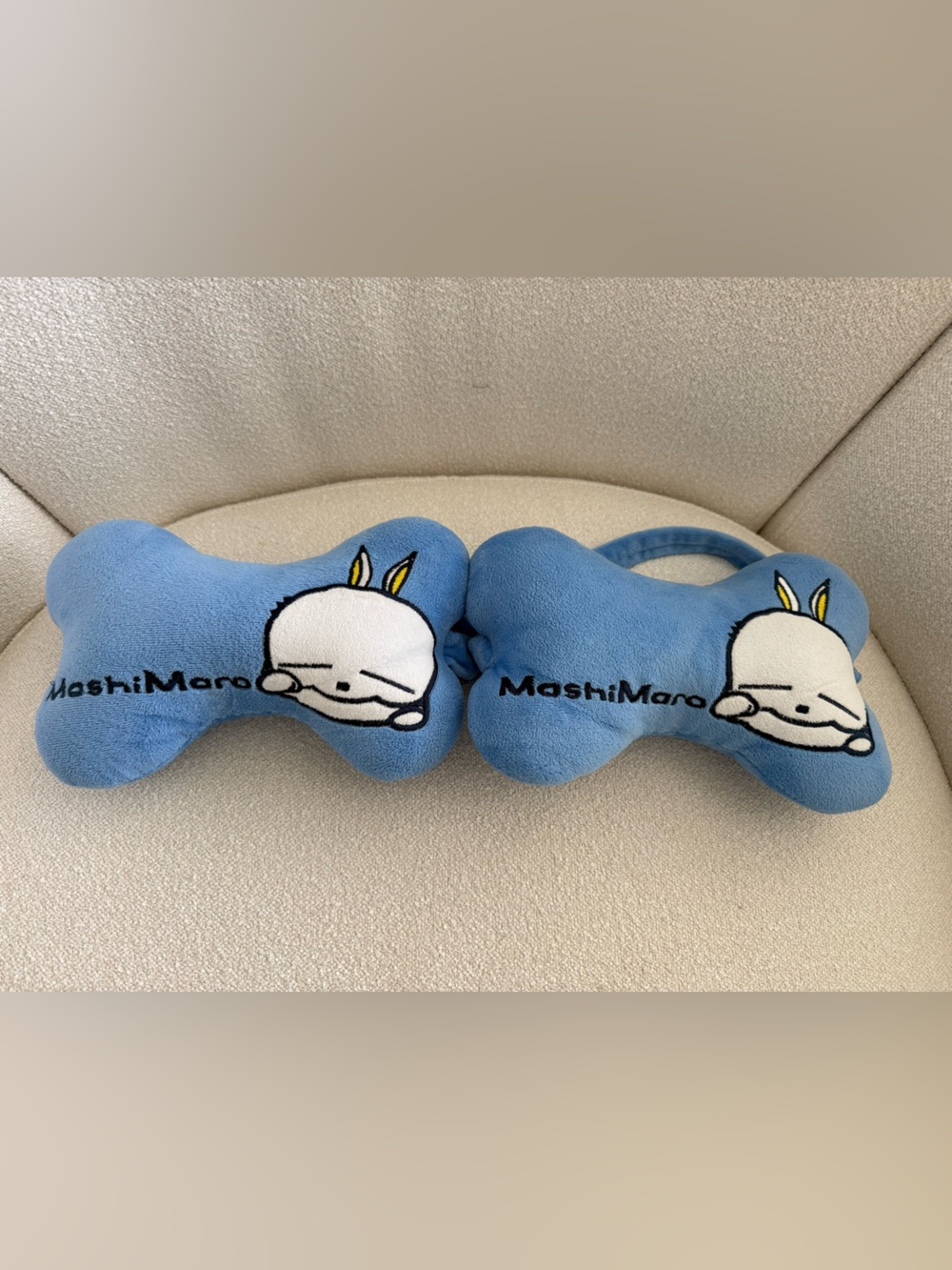 MashiMaro car head rest plushie pillows (x2)